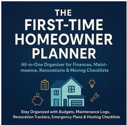 First-Time Homeowner Planner