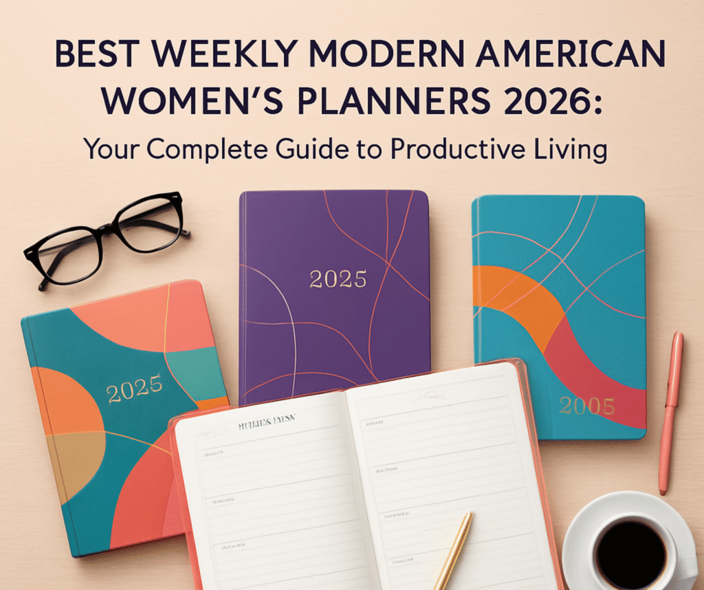 Best Weekly modern american womens planners 2026