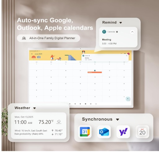 Viewzio 32 inch best digital planner for productivity