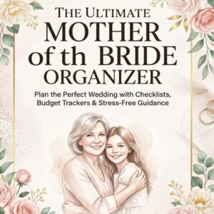 The Ultimate Mother of the Bride Organizer: Plan the Perfect Wedding with Checklists, Budget Trackers & Stress-Free Guidance
