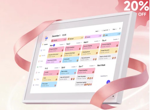 digital planner for ipad with weekly schedule layout and task management interface
