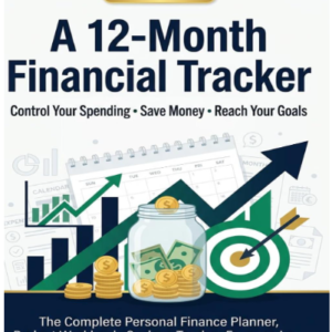 A 12-Month Financial Tracker to Control Your Spending, Save Money, and Reach Your Goals