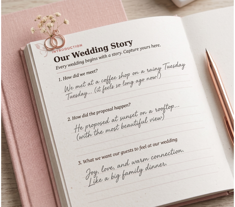 Wedding Budget Planner Page