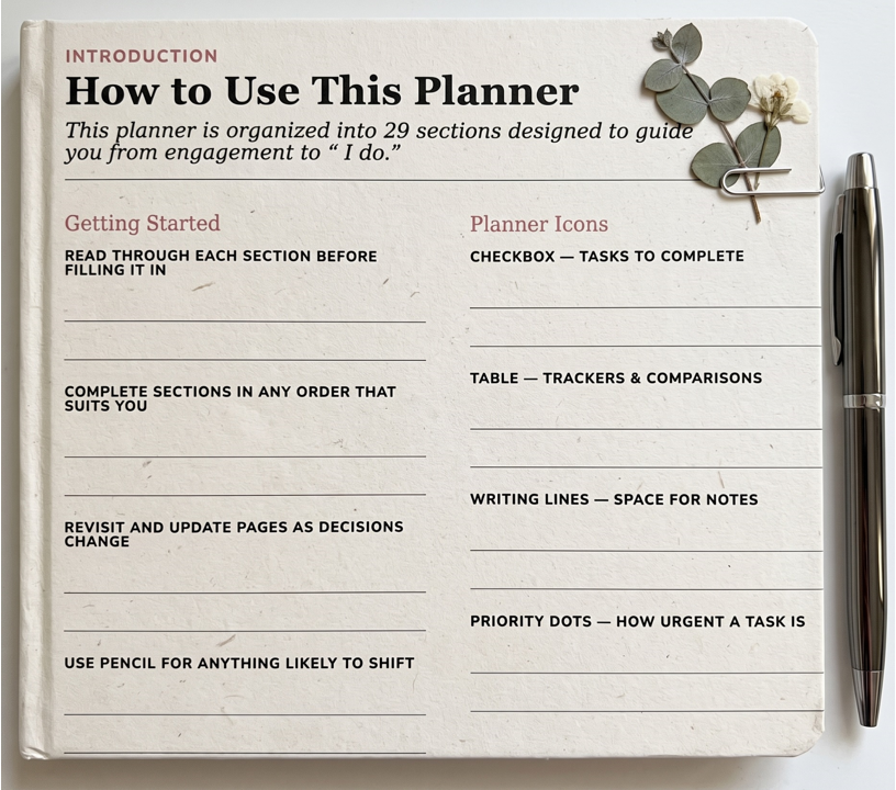 Wedding Planning Checklist